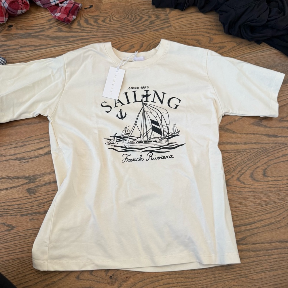 Jamie Kay sailing tee